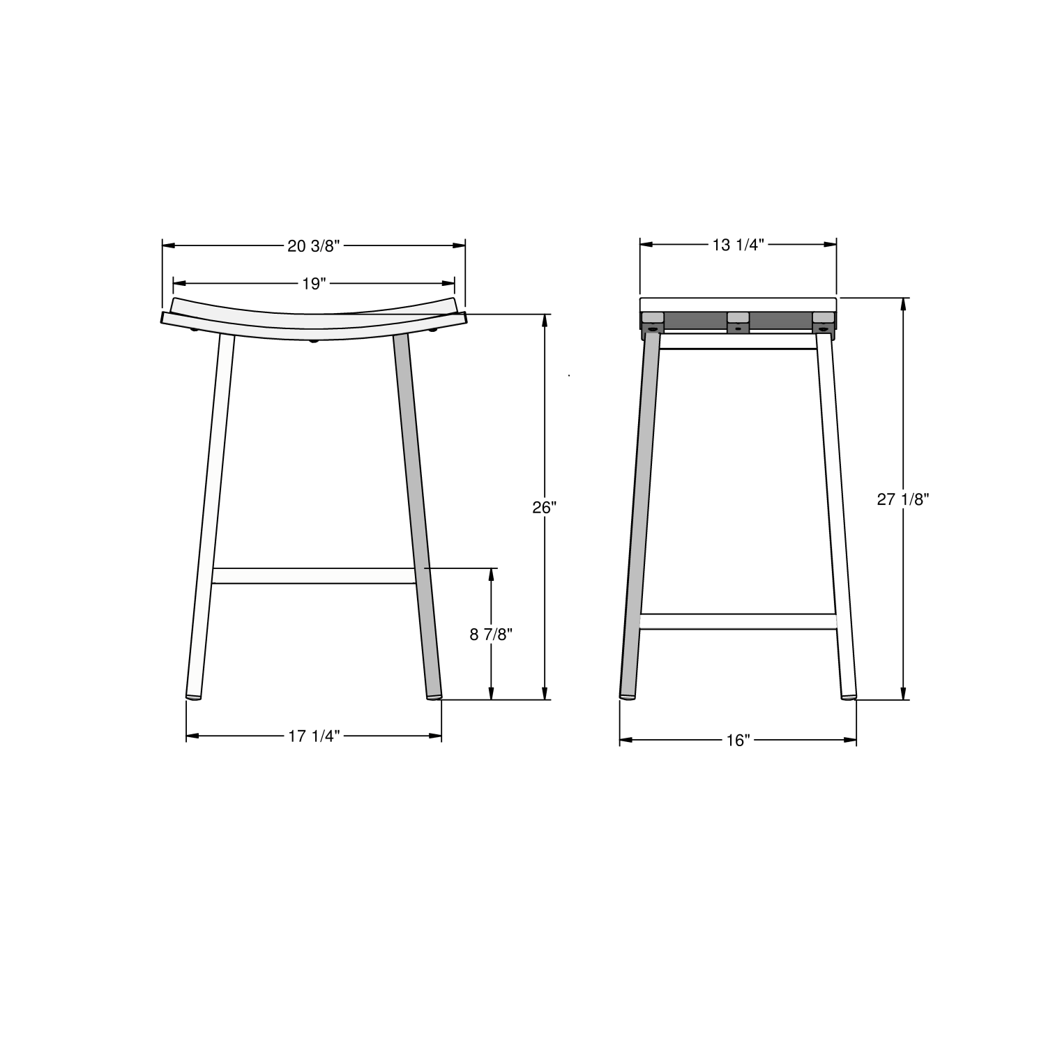 Nathan Counter Stool Dayglam Gatsby