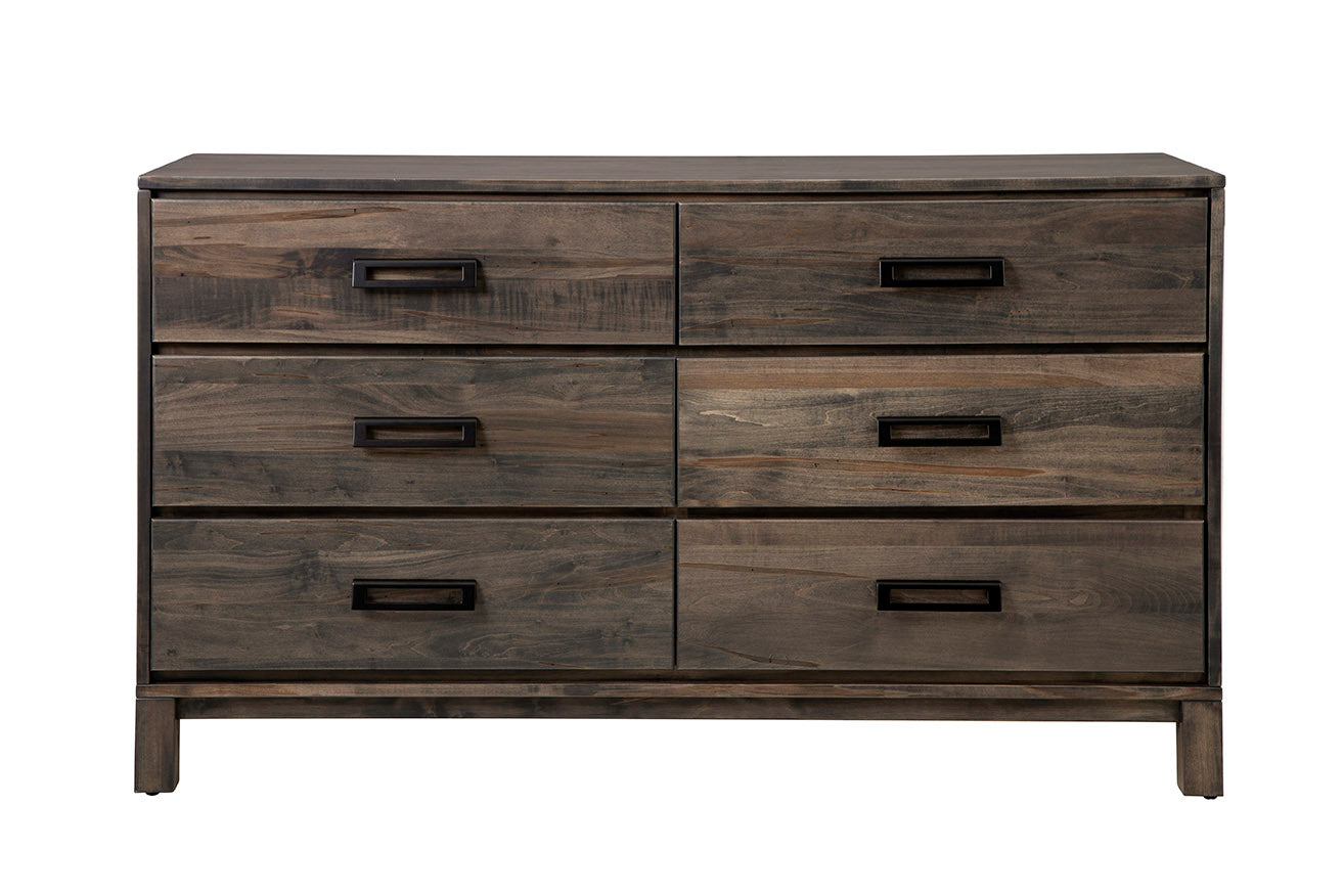 Tappan 8 Drawer Dresser in Natural & Mocha