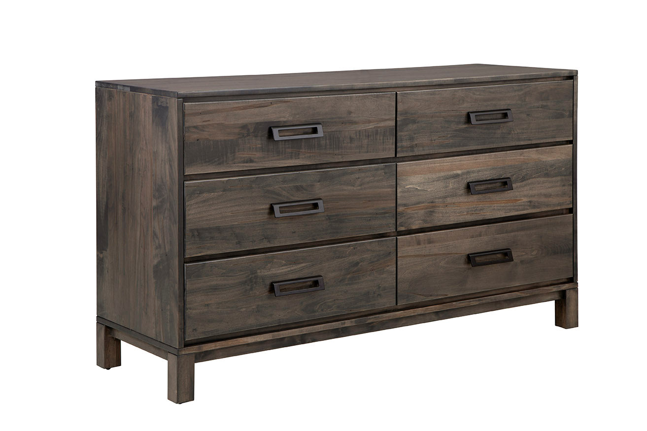 Tappan 8 Drawer Dresser in Natural & Mocha