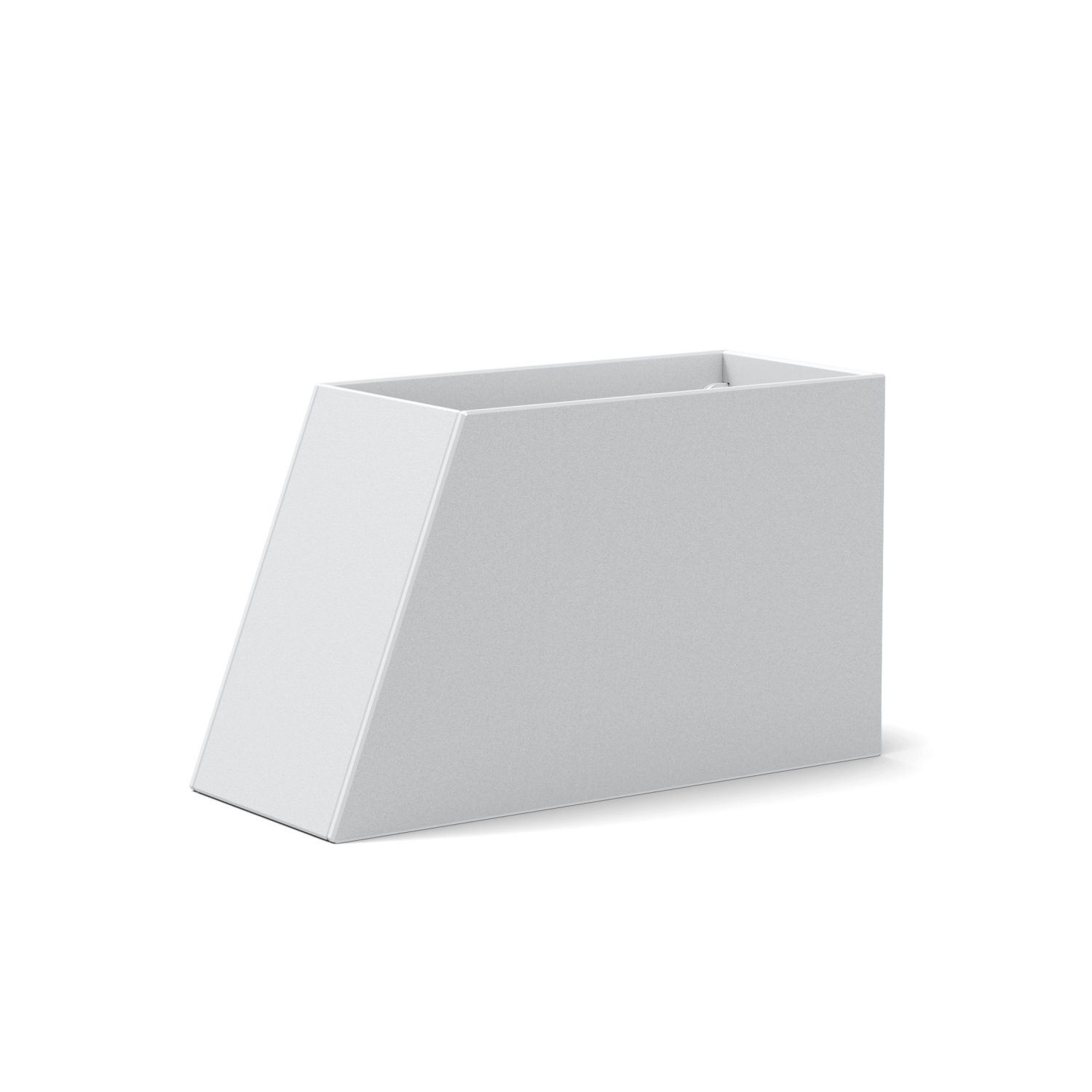 Tessellate 18 Slope Planter Off White