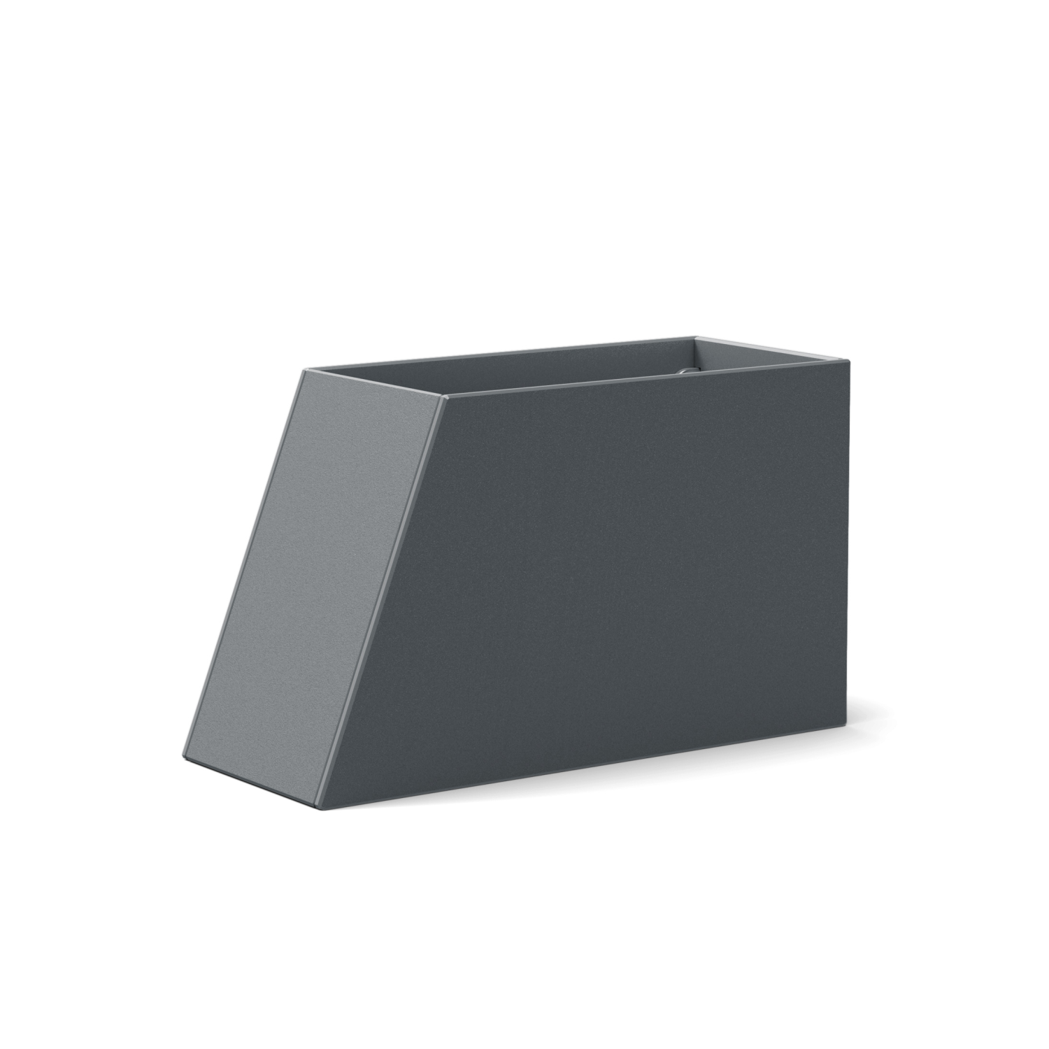 Tessellate 18 Slope Planter Grey