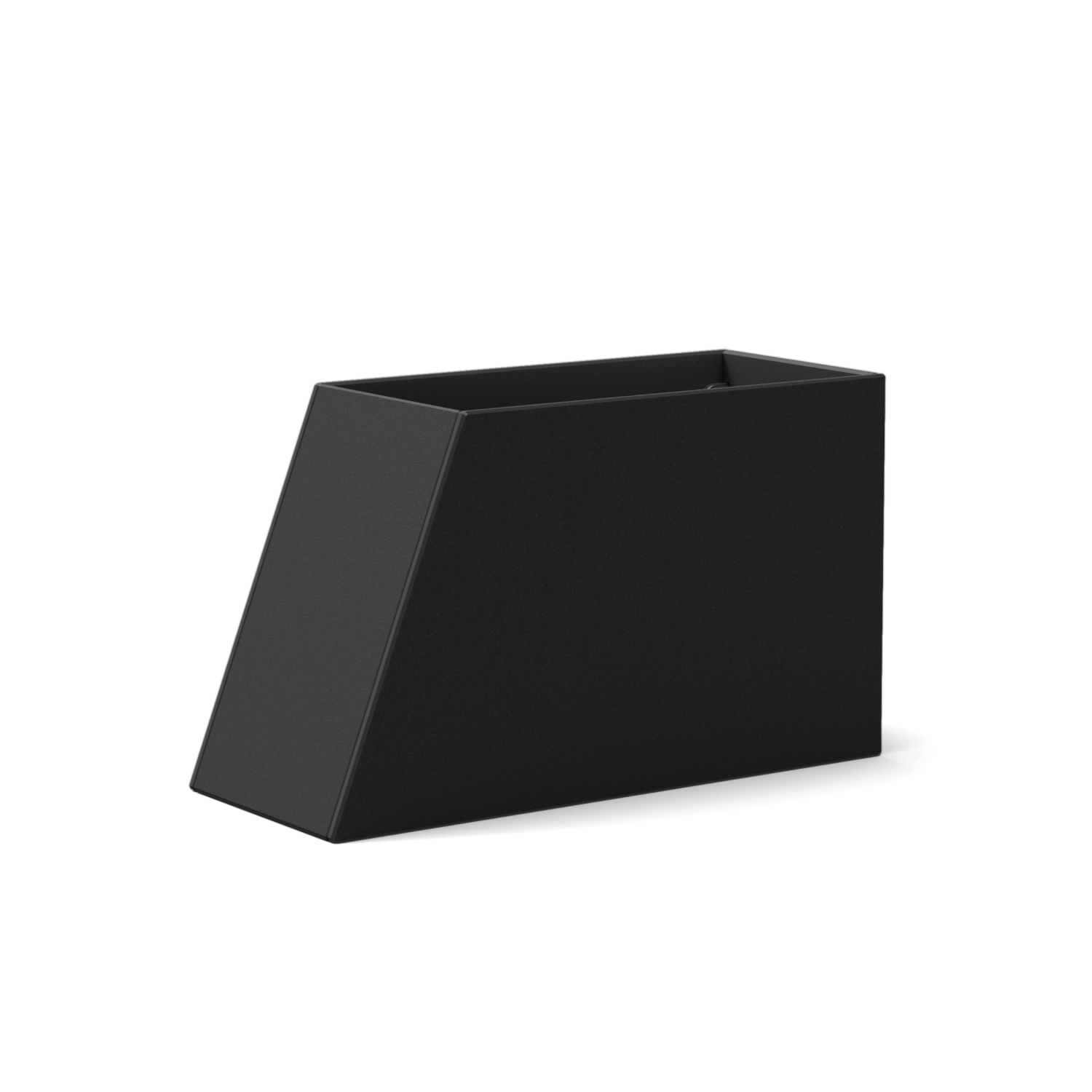 Tessellate 18 Slope Planter Black