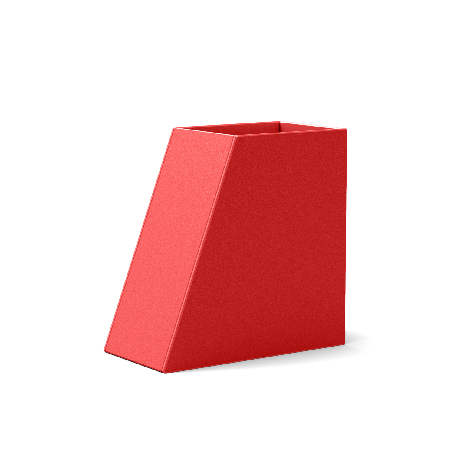 Tessellate 24 Slope Planter Red