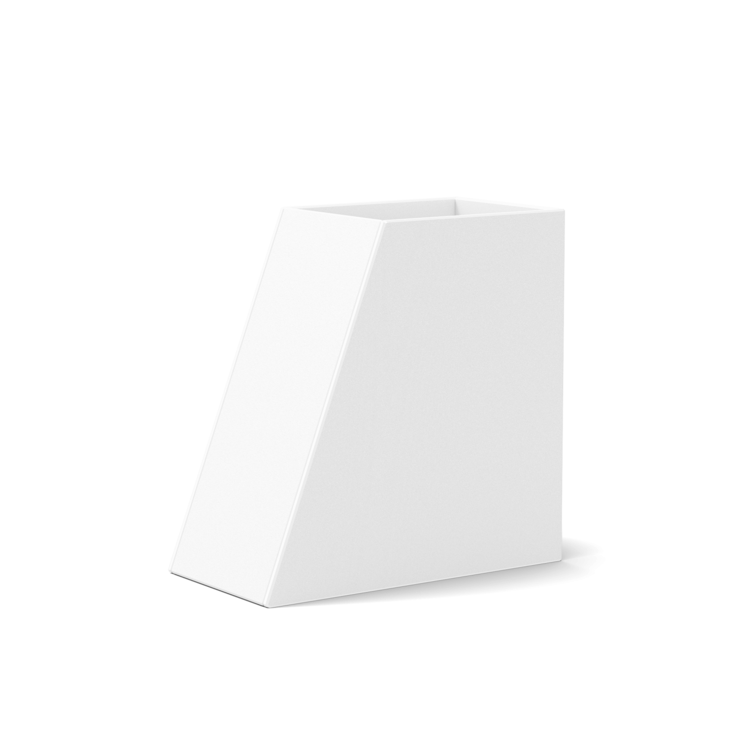 Tessellate 24 Slope Planter White