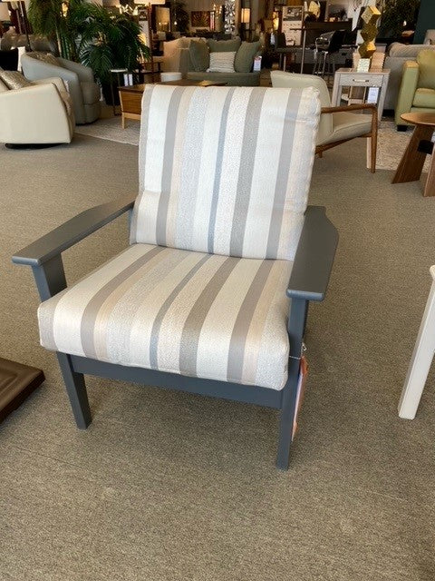 Wexler Outdoor Cushion Armchair in Sensory Dove