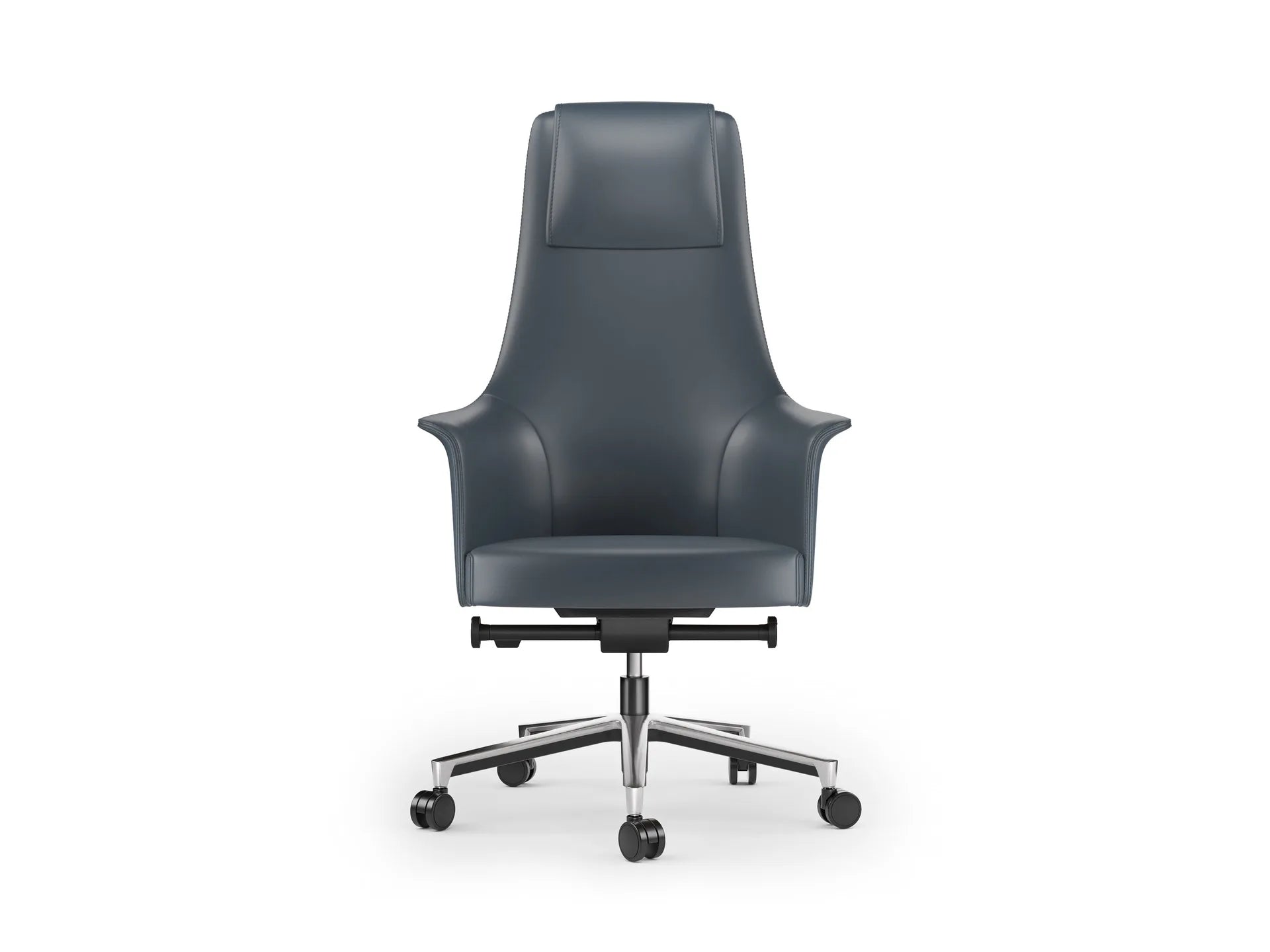 Bolo Office Chair in Ocean Leather