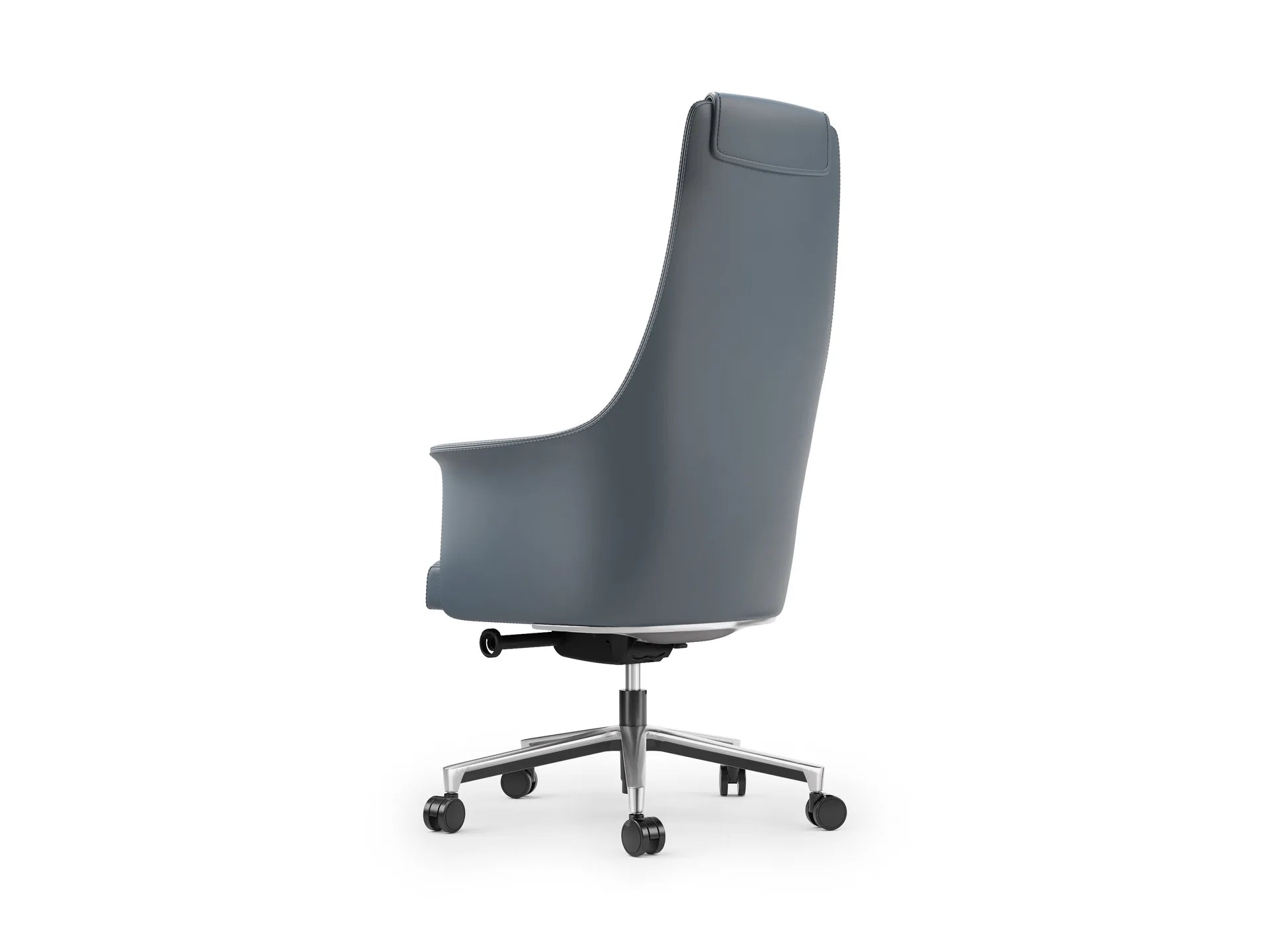Bolo Office Chair in Ocean Leather