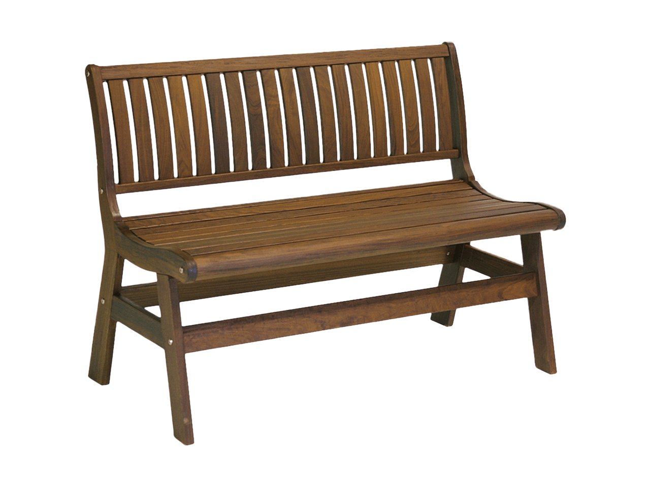 Amber II IPE 43" Outdoor Bench with Back