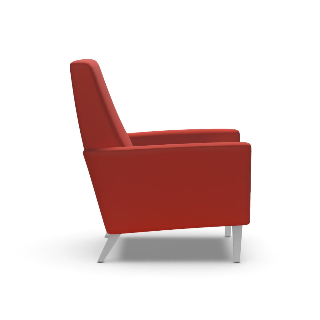 Vida Recliner Chair in Elmo Nantucket Red