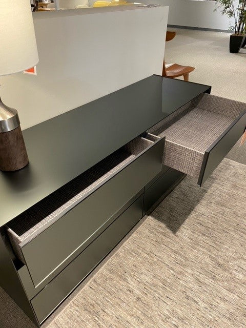 Absolute 6 Drawer Desser In Anthracite & Grey