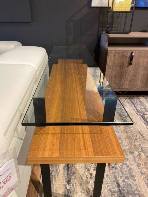 Terrace Console table in Natural Walnut