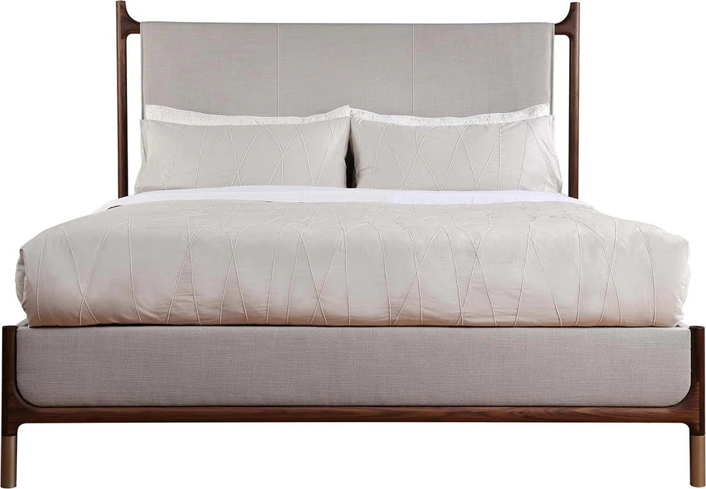 Walnut Grove King Upholstered bed