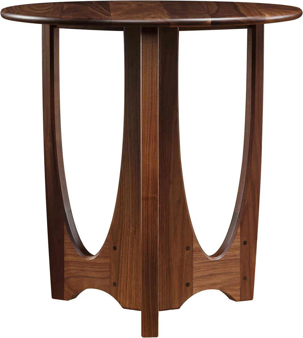 Walnut Grove Round Table Lamp