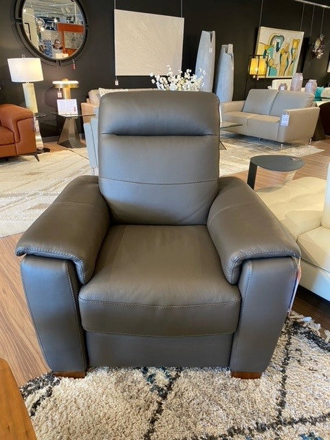 Tudor Chair in Indios Mushroom Leather